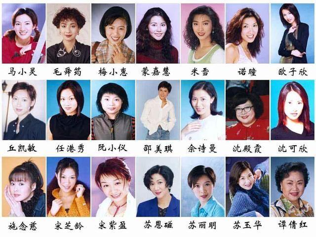 TVB90年代女演員，璀璨星光與時代印記的傳奇